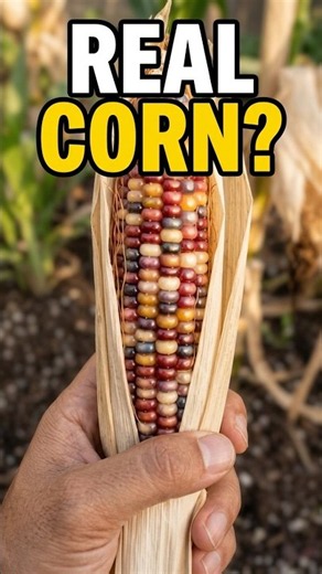 This Looks Like Glass… But It’s Corn 🌽 | Glass Gem #garden #pepperspray #gardening