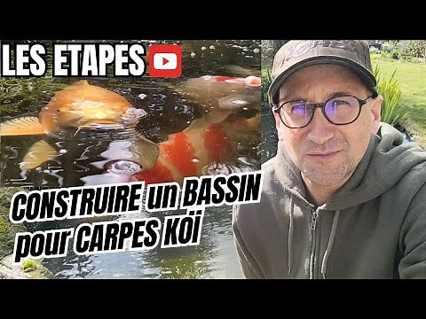 COMMENT FAIRE un BASSIN | Garden KOI POND BUILDING