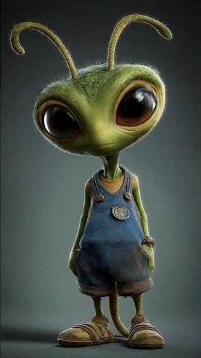 Cutest Alien Learns dance From a Legendary Dancer 😭🕺💫 | Alien | Ziblo #aliendance #dance #funny