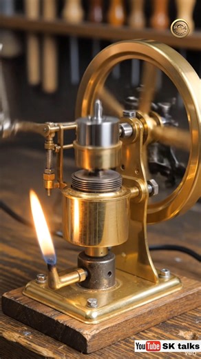 Stirling hot air engine . #solidworks #d #design #autocad #engineering #cad #cnc #mechanical