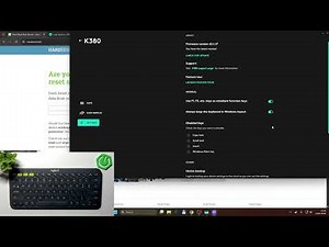 Logitech K380 – How to Use F1/F2/F3 as Standard Keys