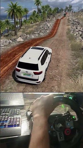 Toyota Land Cruiser Off-Road Adventure in ETS2#ETS2#EuroTruckSimulator2#ToyotaLandCruiser#OffRoad