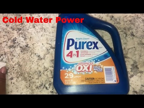 “Unbelievable Stain-Fighting Results! Purex 4 in 1 Advanced Oxi Cold Water Detergent Review”