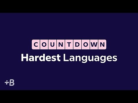 6 of the Hardest Languages To Learn