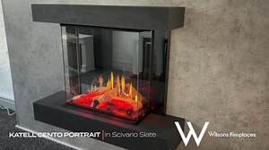 Find the perfect fire to suit your space & style 🔥 Enjoy the ease of electric - available in both portrait and landscape designs. With 4 showrooms across Northern Ireland, call into your local Wilsons Fireplaces to explore our premium range and chat with the team. 👉Finance options available. | Wilsons Fireplaces
