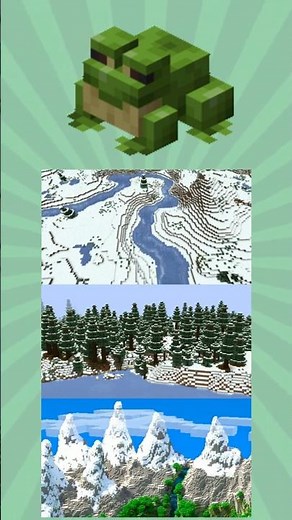 🐸🐸🐸HOW TO GET ALL TYPES OF FROGS? MINECRAFT ☑️