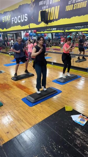 Step Workout with Coach Fatima Zahra — Sports Step Routine