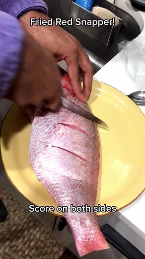 Delicious Fried Red Snapper Recipe