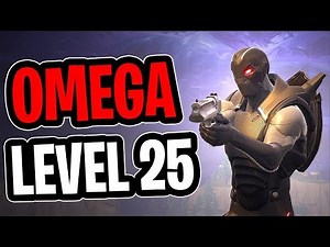 Omega lvl 25 Armor Gameplay - Fortnite