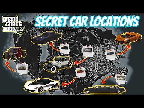 10 Rare Hidden Cars Location in GTA 5 | *NO MODS* Story mode | Mc ABLE #gta5