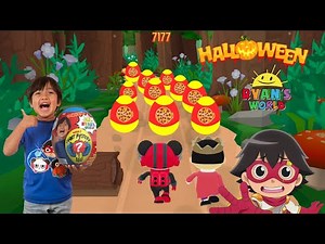 Tag with Ryan - Hero Combo Panda vs Royal Ryan Gameplay !