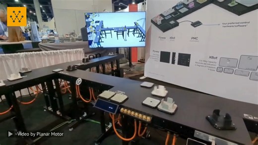 Planar Motors are smart robots that use magnetic forces for levitation and propulsion. A planar motor system is composed of one or more movers (XBot) and stationary modular tiles (Flyway). Each XBot is independently controlled and hovers over Flyways with 6 degrees-of-freedom motion capability. The system does not require any lubrication nor generates any contamination. It is ideal for applications ranging from clean to harsh environments. The built-in intelligence, reconfigurability, scalabilit