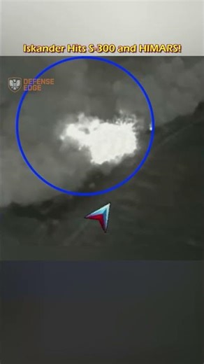 Russian Iskander-M Missile Destroys Ukrainian S-300 and HIMARS