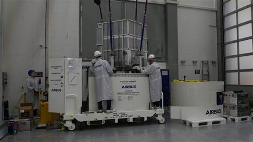 ESA Television - Videos - 2025 - 03 - ACES: Atomic Clock Ensemble in Space - March 2025 - ACES packed for shipping - part 2 of 2