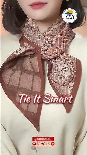 how to style chunky scarf