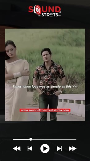 Sound Of The Streets India on Instagram: "No overthinking. No situationships. Just one song, one look, and feelings that made sense. There was a time when love felt lighter, slower, and deeply honest. This hits right in the nostalgia zone. #OldSchoolLove #NostalgiaFeels #GoldenEra #TimelessRomance #IndianMusic #RetroVibes #HeartfeltMoments #SoundOfTheStreetsIndia"