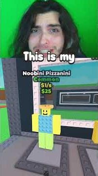 Life as a NOOBINI PIZZANINI #roblox #stealabrainrot
