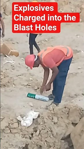 Explosives Charging in Blast Holes | Mining Operations