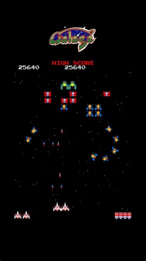 Galaga 4 – Classic Arcade Gameplay #shorts