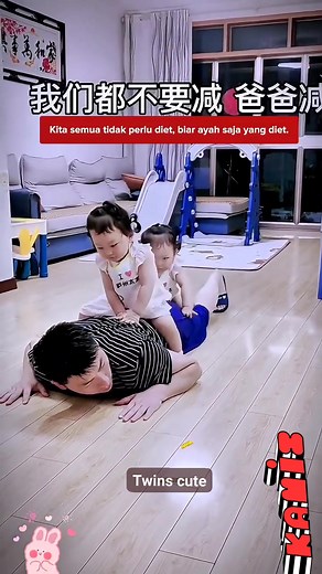 45K views · 546 reactions | Twins kecil lagi belajar olahraga push up 藍 #mengqi #mengyao | Twins cute | Facebook