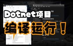 编译运行 .NET 项目