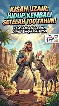 Kisah Uzair dalam Al-Qur’an: Dimatikan 100 Tahun lalu Dibangkitkan Kembali (QS Al-Baqarah 259)