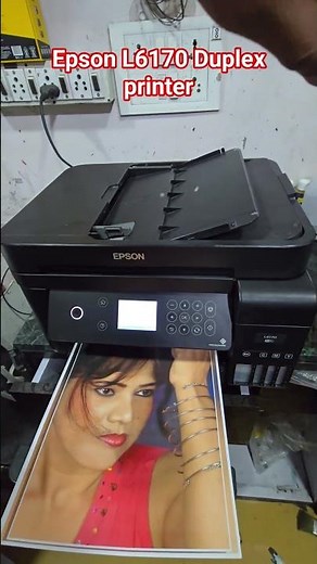 Epson L6170 All-in One Color Duplex mobile printer speed check Xerox #fastprinter #fastprinting #ADF