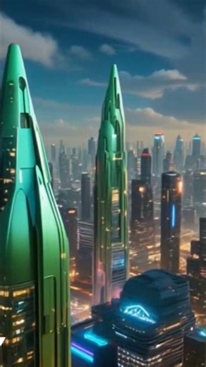 "City of the Future: A Glimpse of 2050"#shorts.