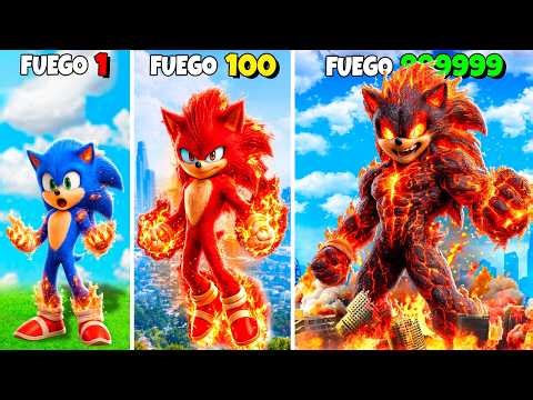 Mejorando a FIRE SONIC en GTA 5 !! (Sonic Movie mod)