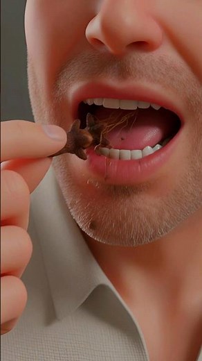 This Happens When You Chew Cloves😱#shorts #health