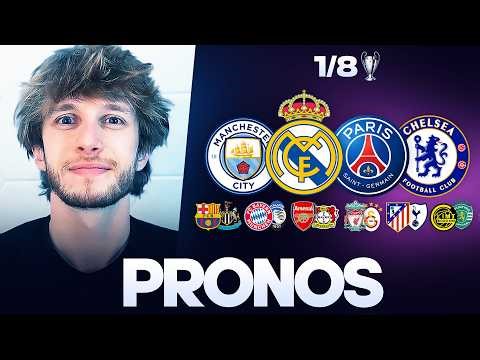 🏆 Mes pronos des 1/8è de LDC...