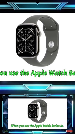 Apple Watch Series 11 GPS + Cellular 46mm — Natural Titanium Cas