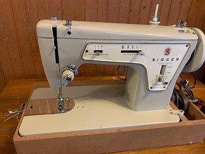 Vintage Singer Fashion Mate 237 Sewing Machine: Heavy Duty, Zigzag Stitch, Mid-century With Case - Etsy