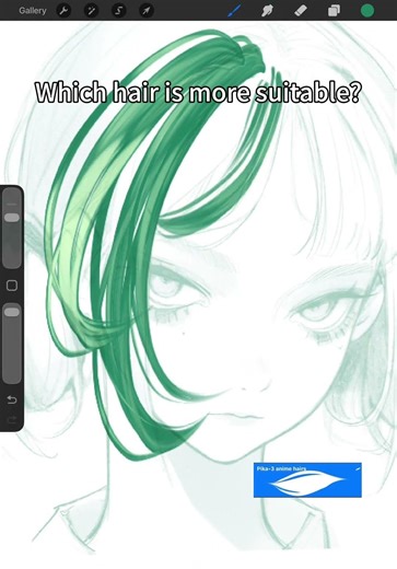 The brush is in the link below in the introduction.#procreate #procreateart #procreatebrushes