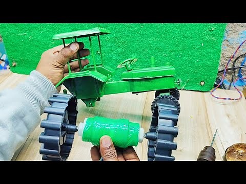 How to Make a Remote Control Stunt Tractor | DIY RC Tractor | Build a Stunt Tractor at Home