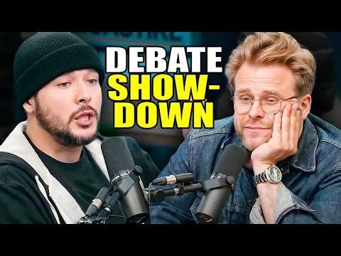 Comedian Mops the Floors with Tim Pool's Beanie on His Own Show