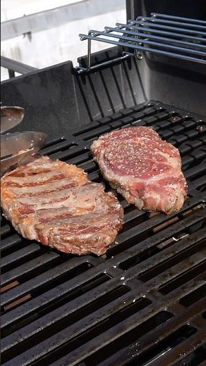 Cooking Steak on Weber Spirit Sear Zone🔥🥩 #webergrill #grilling