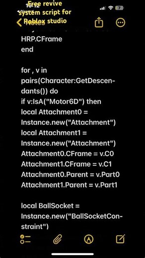 ROBLOX REVIVE SYSTEM SCRIPT
