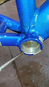 Rethreading Bottom bracket shell 🔥🛠️ #Bikerepair #bikenikuya | Bike ni Kuya