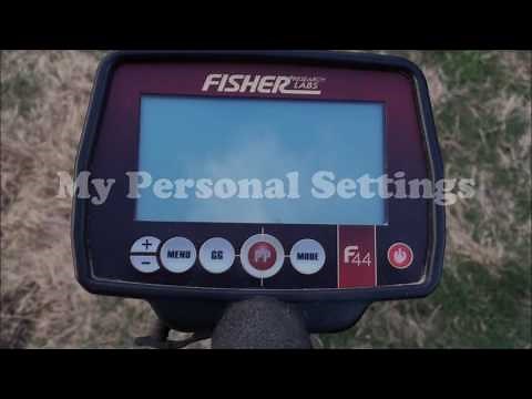 Metal Detecting - Fisher F44 Tips, Settings, Review