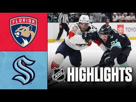 Panthers vs. Kraken | NHL Highlights | March 15, 2026