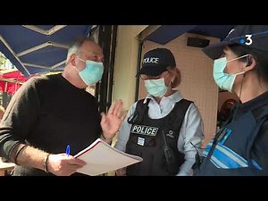 Mesures de lutte contre le Covid : à Nice policiers nationaux et municipaux ont patrouillé ensemble
