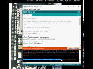 ESP32 board: Timed out waiting for packet header
