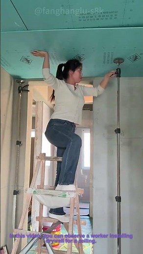 Drywall Ceiling Installation - Satisfying Home Renovation & DIY Craft