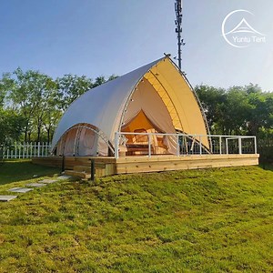 [Hot Item] Jupiter Luxury Canvas Safari Resort Glamping Hotel Tent for Lodge