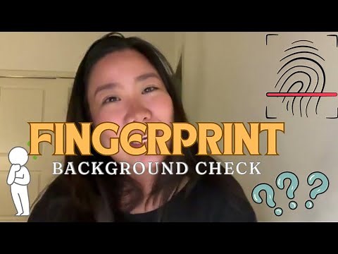 How to apply for CRIMINAL BACKGROUND CHECK/ FINGERPRINTING?