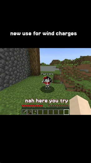 new way to use wind charges #minecraft