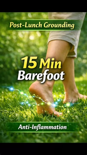 15 Min. Barefoot Grounding: Reduce Inflammation