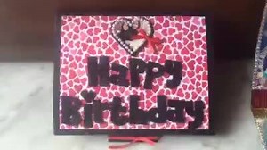 Our All New Pull Out Card❤️ Love handmade Small n compact card but when you start pulling the card all your fav pictures get change This card fits 15 pictures in it (approx). It can be customised according to you This is one is done for birthday❤️ For any query or Info Contact us @ 9716773279 or kindly inbox us Keep smiling Keep gifting. | Art and craft - Artvaganza