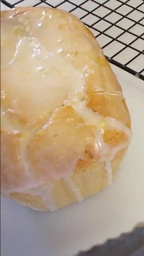 LEMON POUND CAKE LOAF 🍋 So YUMMY 😋 #food #baking #lemon #cake #recipe #tutorial